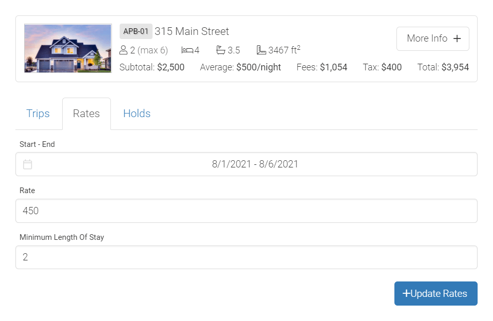 LMPM updating rates