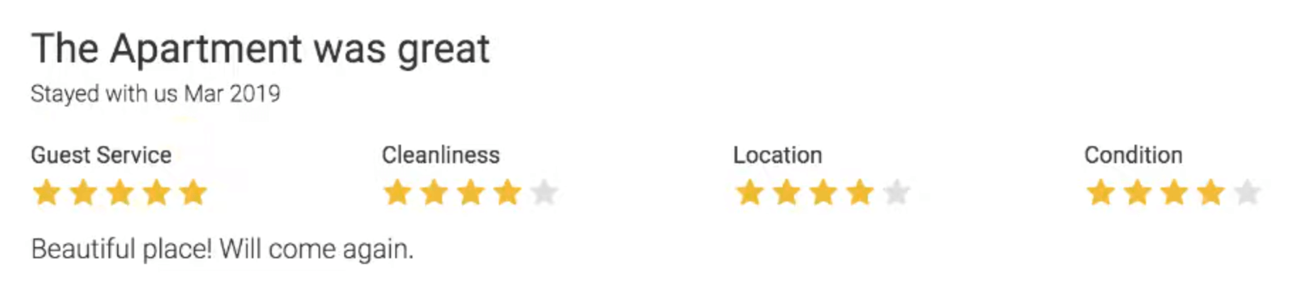 Reviews on a LMPM website